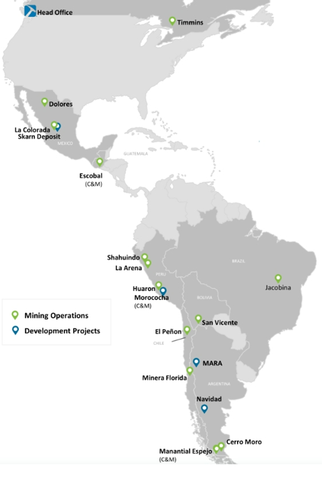 Pan American Silver OPerations $PAAS Aktie Gold Silber